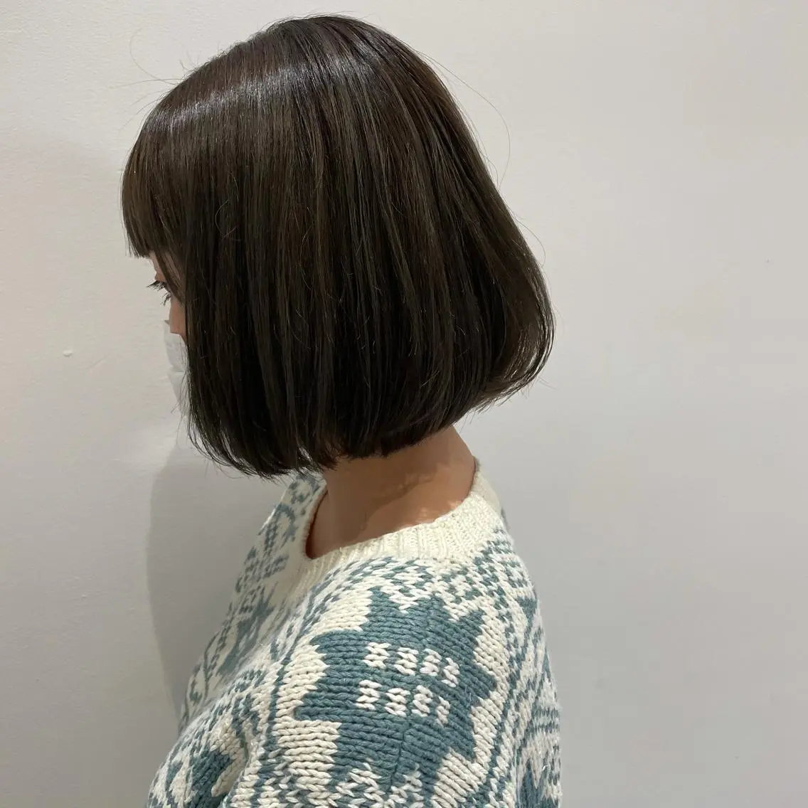 ショート カラー ボブ カット ヘアカラー トリートメント 狩野 羅夢のヘアスタイル
