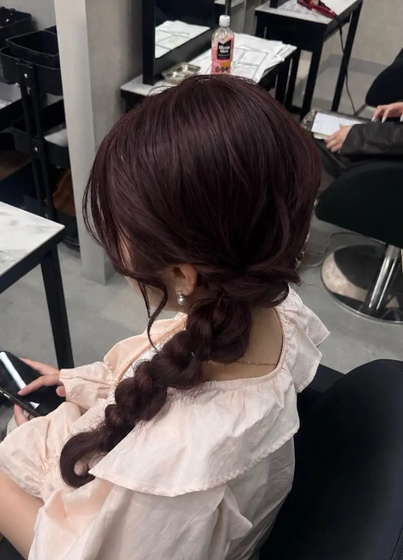 ヘアアレンジ aina 🤍のヘアスタイル