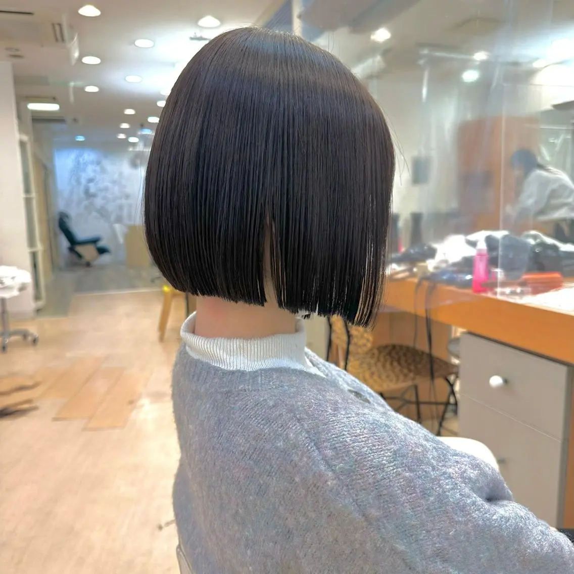ショート カラー カット 縮毛矯正 Gardenhair 小笠原篤矢ショートのヘアスタイル