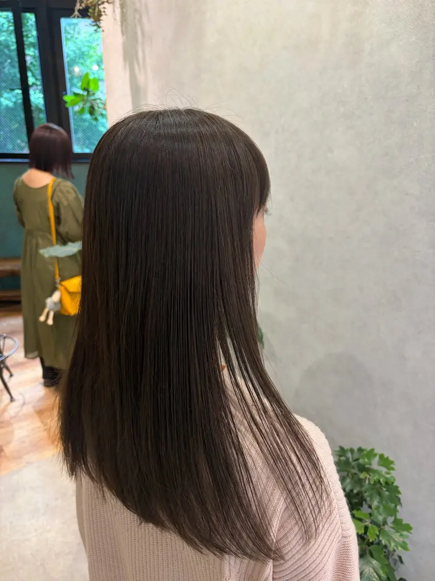 セミロング カラー anna 🫧のヘアスタイル