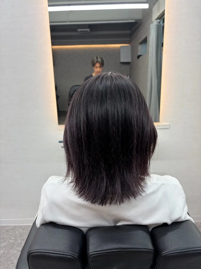 セミロング カラー グラデーションカラー ヘアカラー 🌺大宮メンズ特化 イケダ タスク🌺のヘアスタイル
