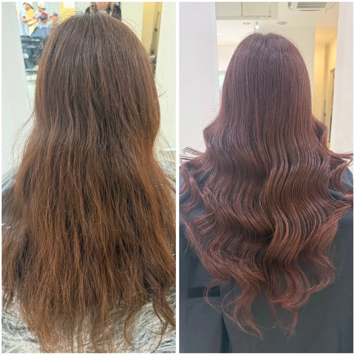 ロング カラー ヘアアレンジ ブリーチ ブリーチなしカラー ヘアカラー TIDEHAIR茨木 フルカラー/まやのヘアスタイル