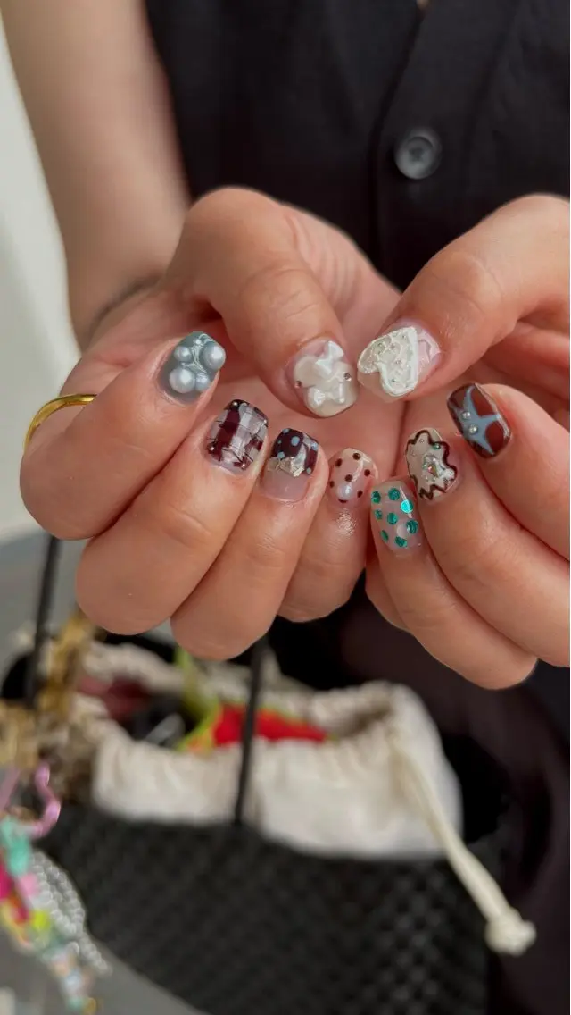 ネイル ハンドネイル フットネイル Nailsalon Fave/Rinaのネイルデザイン