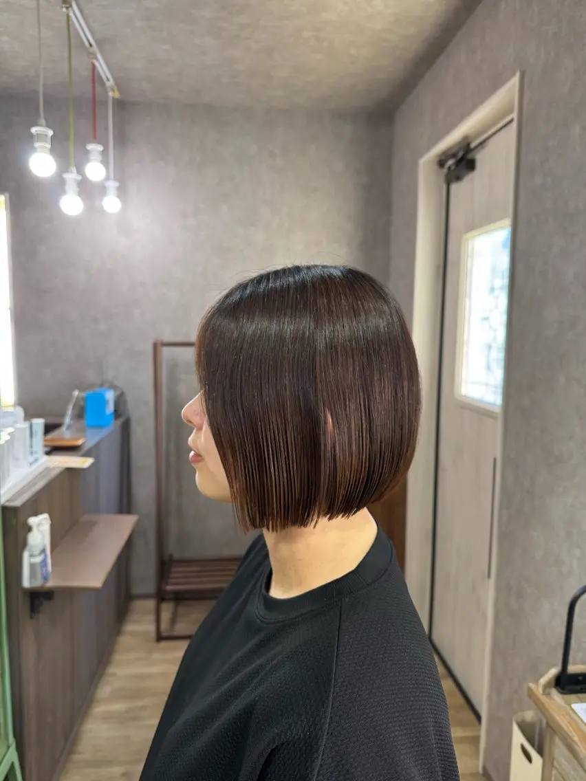 ショート ボブ . みおのヘアスタイル
