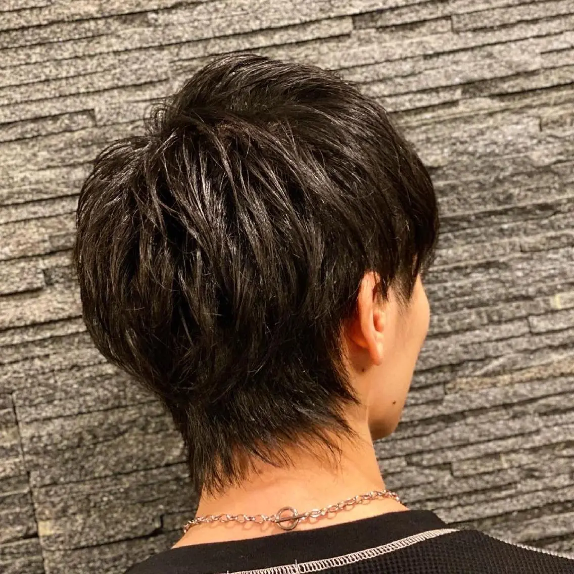 ショート メンズ 浅見 天翔のヘアスタイル