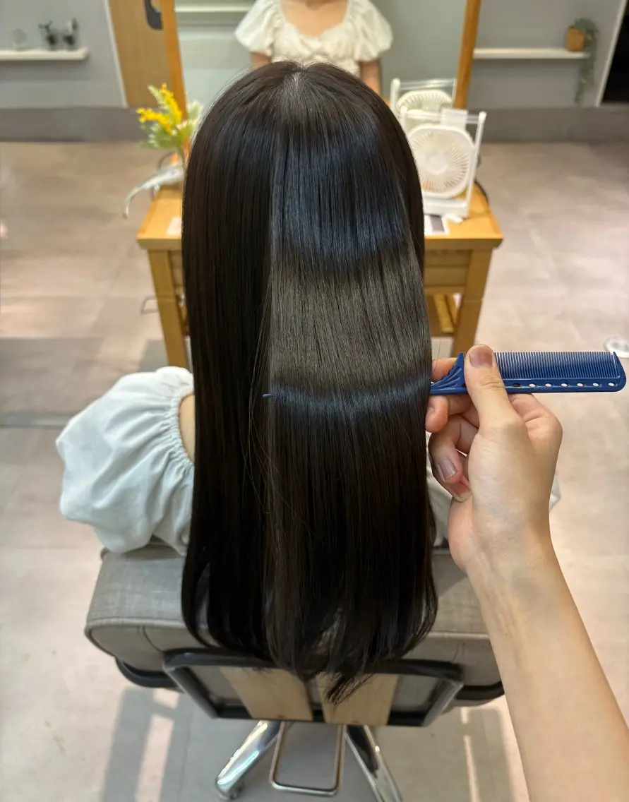 ロング カラー トリートメント ヘアカラー トリートメント ヘッドスパ ♦️個室快眠スパ♦️ / 西野 杏🫧のヘアスタイル