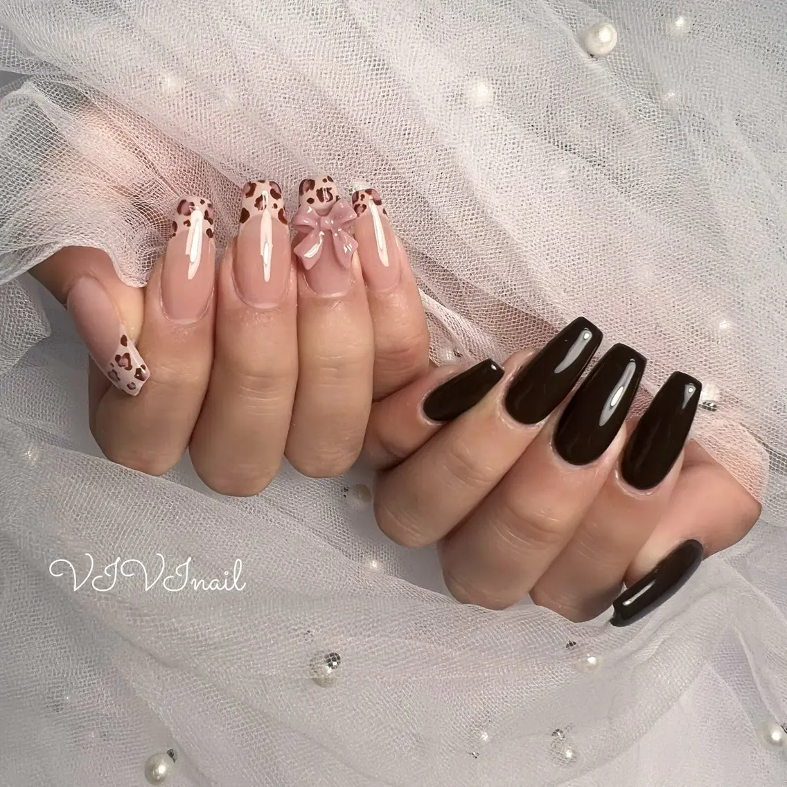 ネイル ワンカラーネイル ハンドネイル vivi nailのネイルデザイン