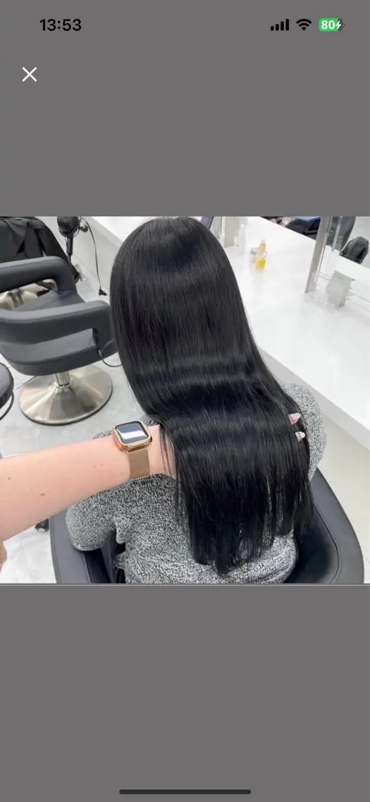 ロング 髪質改善 ヘアカラー トリートメント miku/ラベンダー 透明感カラー🪻❤︎のヘアスタイル