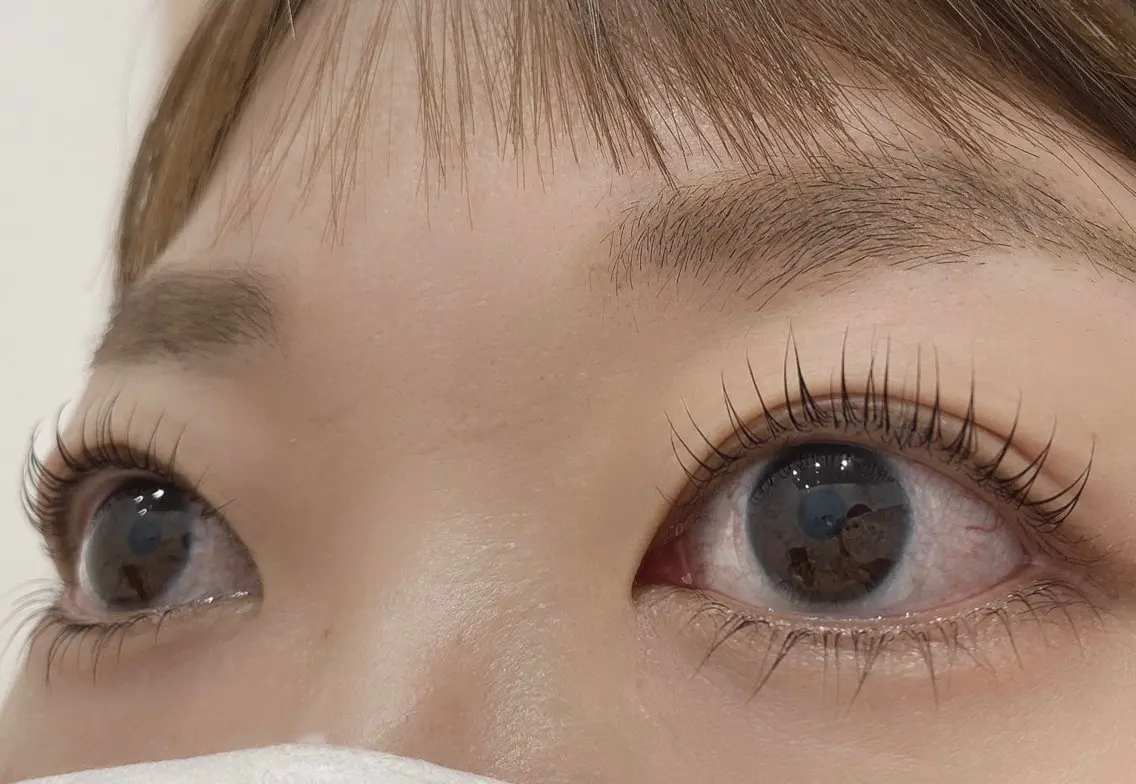 マツエク・マツパ 下まつげエクステ 一重×まつ毛パーマ Mori 🫧のマツエク・マツパデザイン