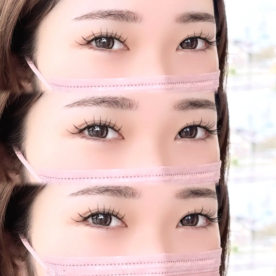 マツエク・マツパ 束感まつ毛 フラットラッシュ マツエク 束感まつエク🍀 鈴木麻莉葉のマツエク・マツパデザイン