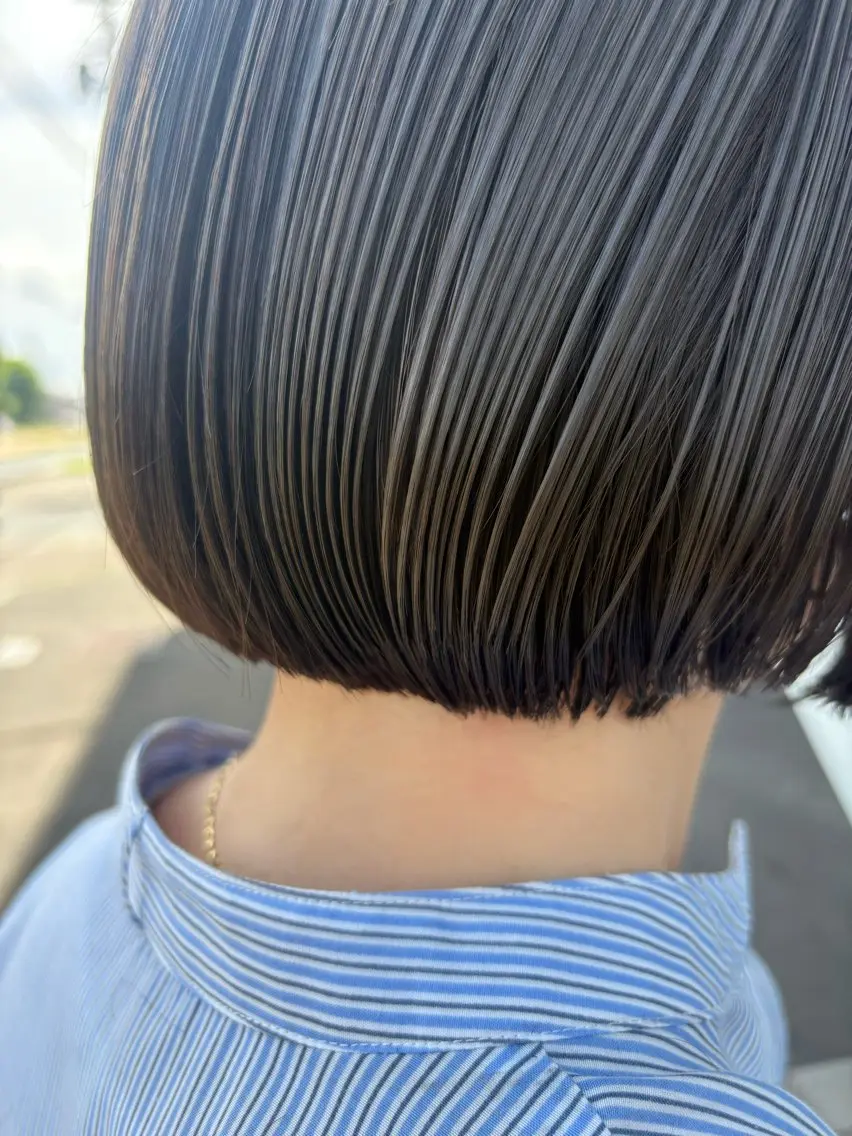 カラー ヘアカラー 中山 千優のヘアスタイル