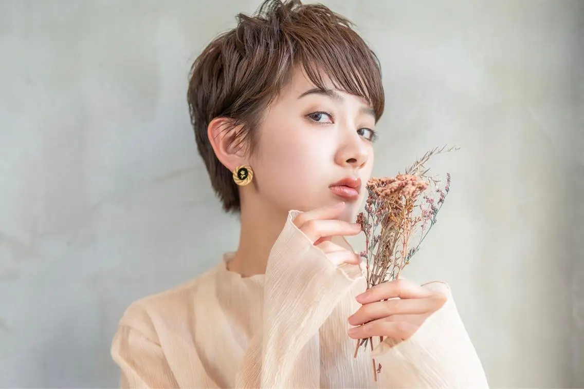 ショート カラー カット ヘアカラー トリートメント 🉐レイヤー/塩見 弘樹🉐渋谷のヘアスタイル