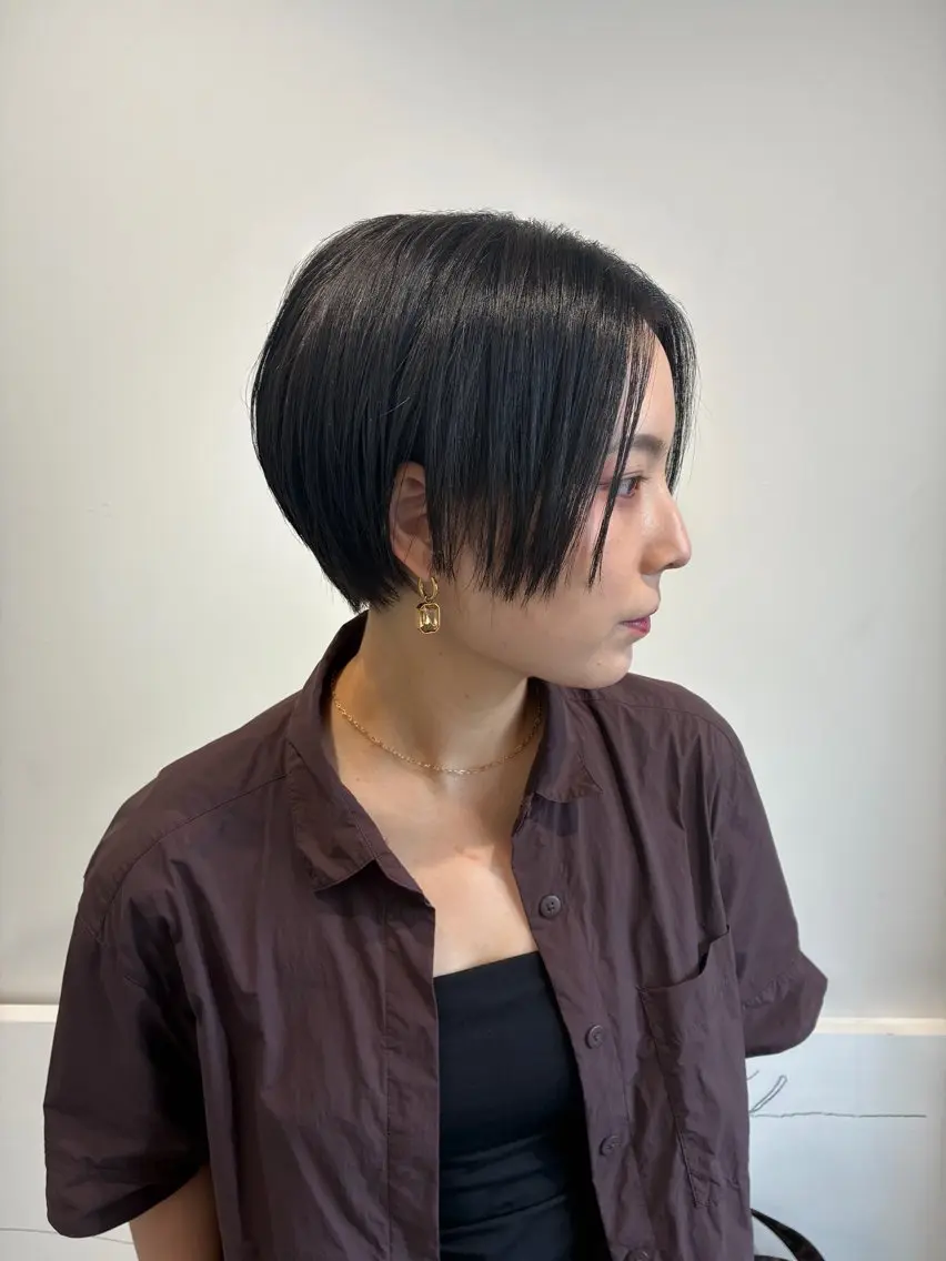 ショート ショートヘア カット トリートメント newi 天王寺 masakoのヘアスタイル