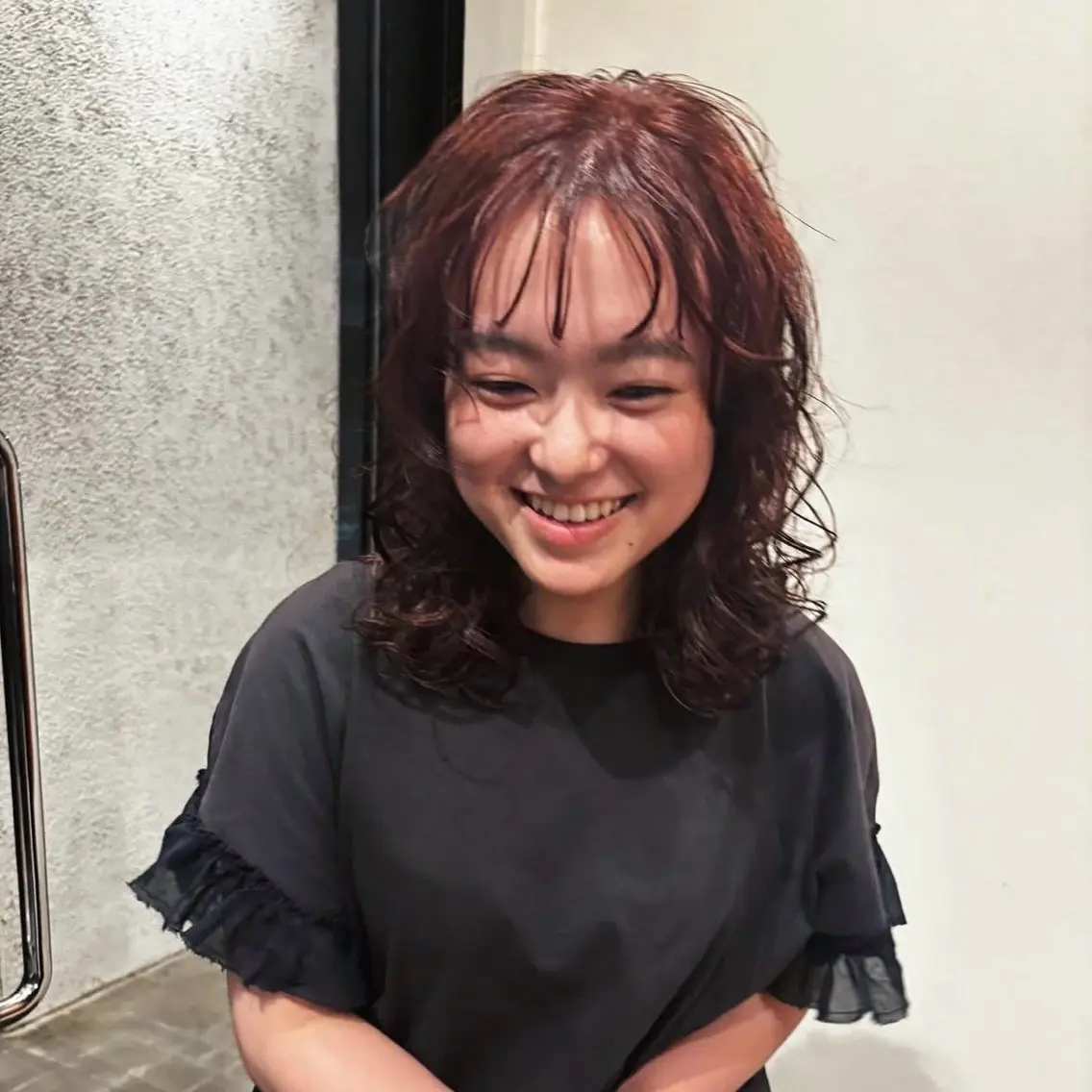 ミディアム カラー アルシュ エモーションのヘアスタイル
