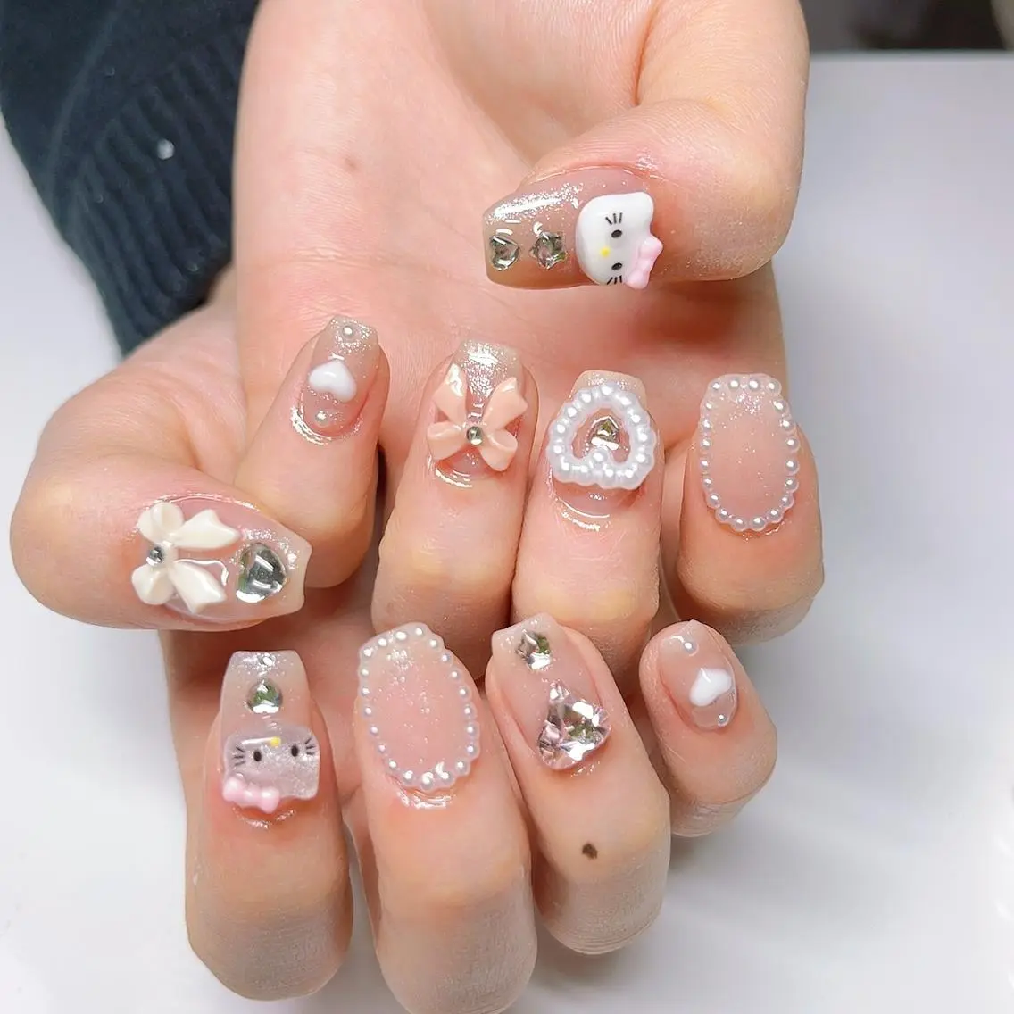 ネイル フラッシュネイル ハンドネイル C C🌼のネイルデザイン