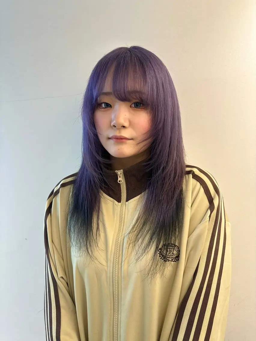 ロング カラー ヘアカラー ハイトーン/パーマ/ メンズ / 櫻本🌐のヘアスタイル