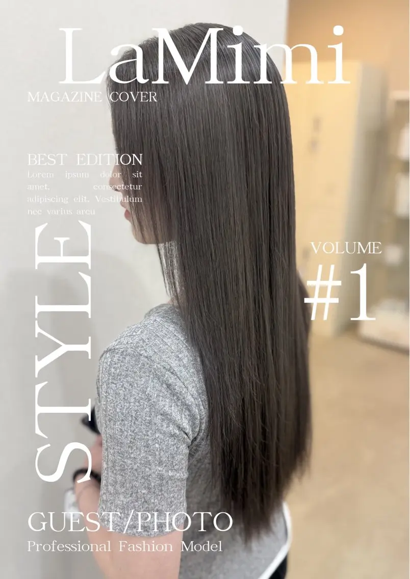 ロング LaMimi🖤 SAYAKAのヘアスタイル