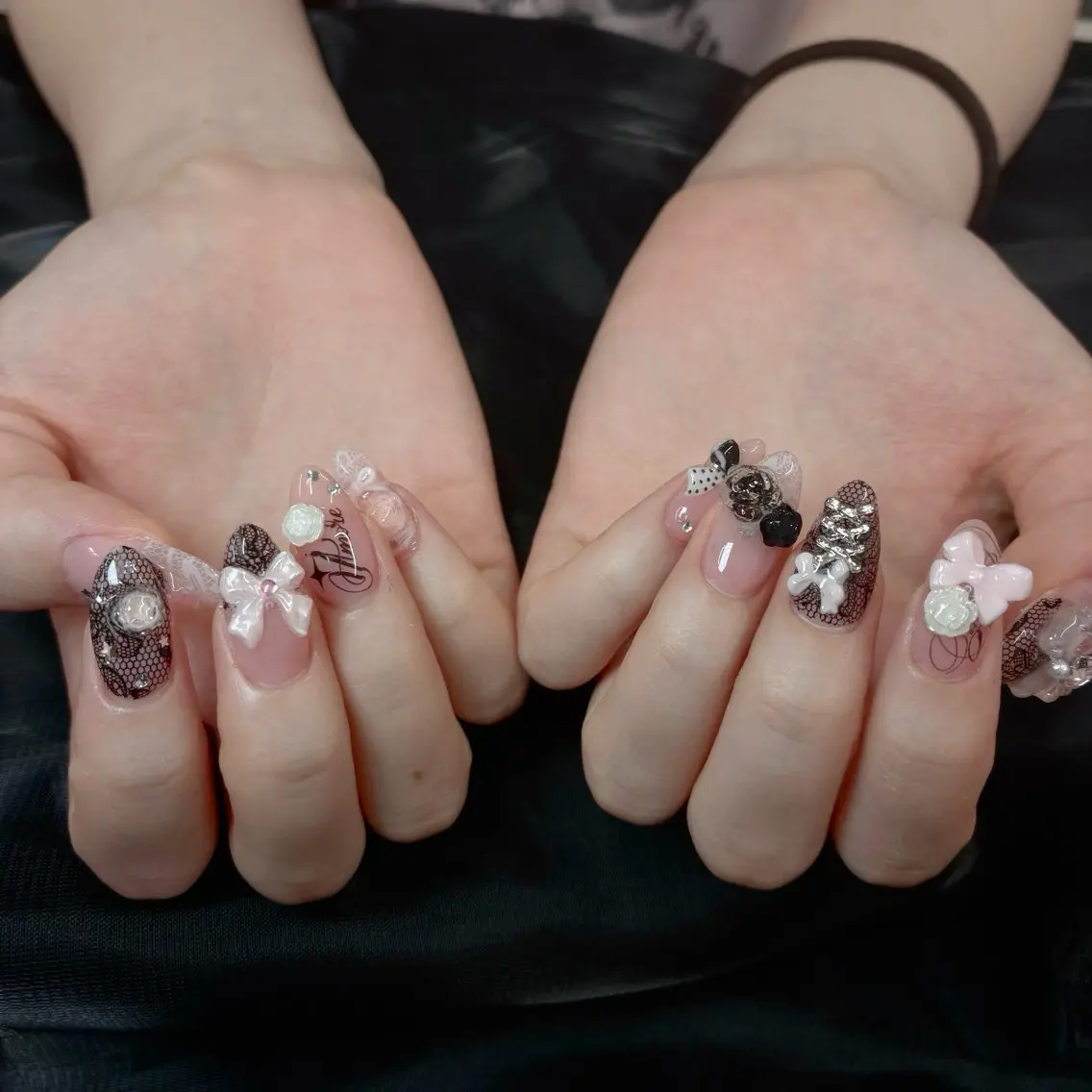 ネイル ハンドネイル ハンドケア DuLi Blinkのネイルデザイン