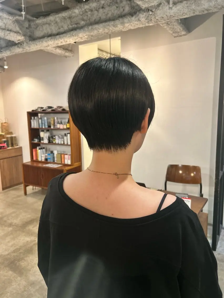 ショート ショートヘア chico .のヘアスタイル