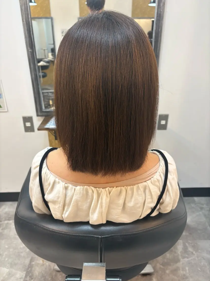 ミディアム 齋藤 優太朗のヘアスタイル