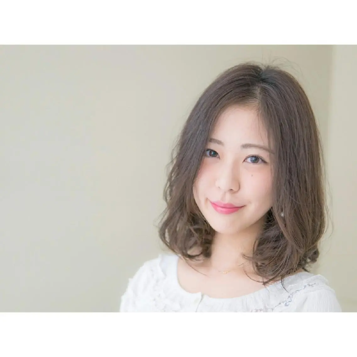 ミディアム ボブ 永野 良一のヘアスタイル