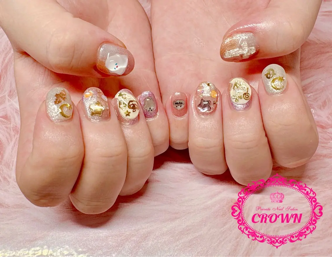 ネイル CROWN プライベートサロンのネイルデザイン