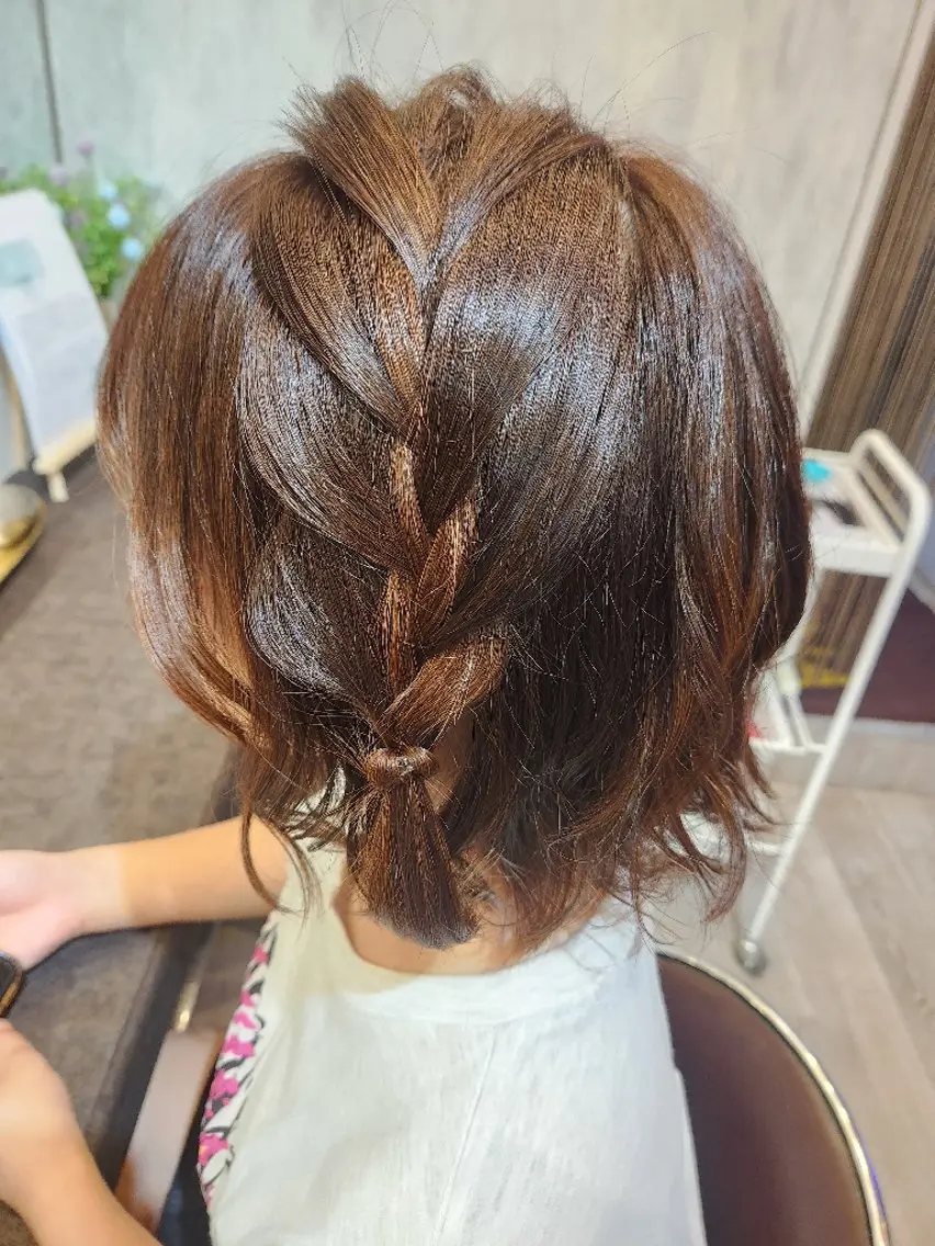 ショート ヘアアレンジ ヘアセット サロンソレイユ(マツ エク/ヘアセット)の眉毛・アイブロウイメージ