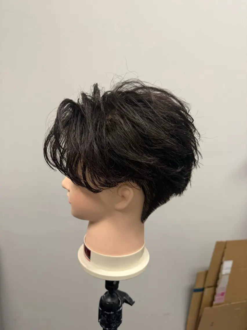 メンズ フェザーパーマ メンズパーマ 本田 有里のヘアスタイル