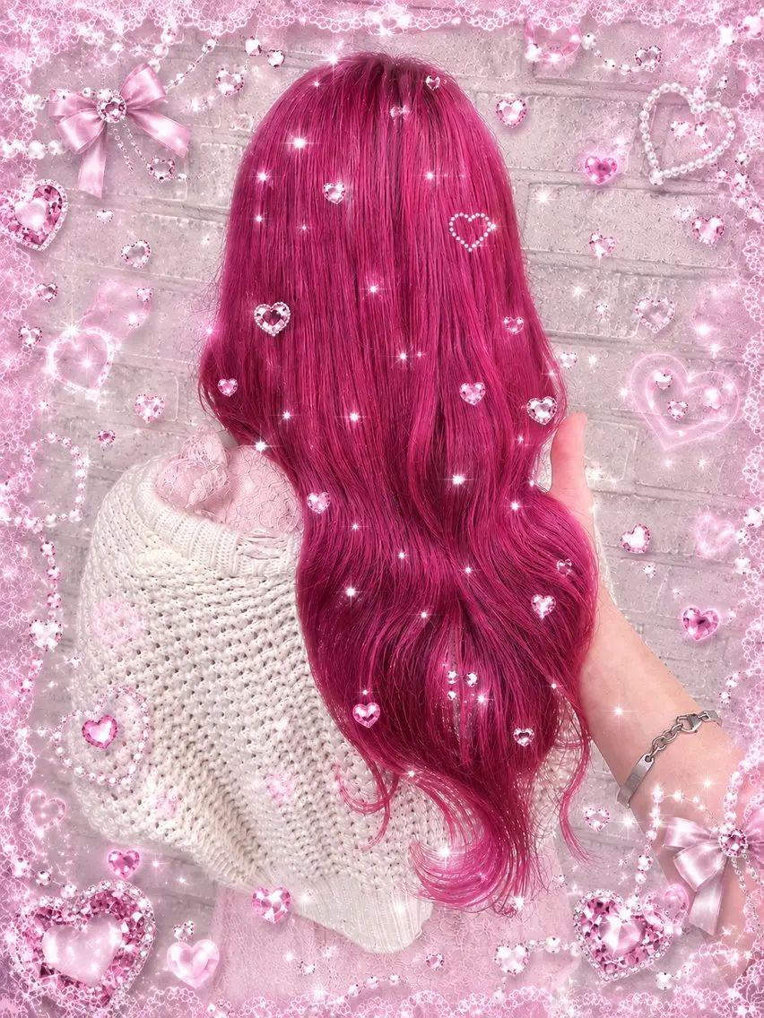 カラー 💗ピンクハイトーン /みはね🎀໒꒱のヘアスタイル