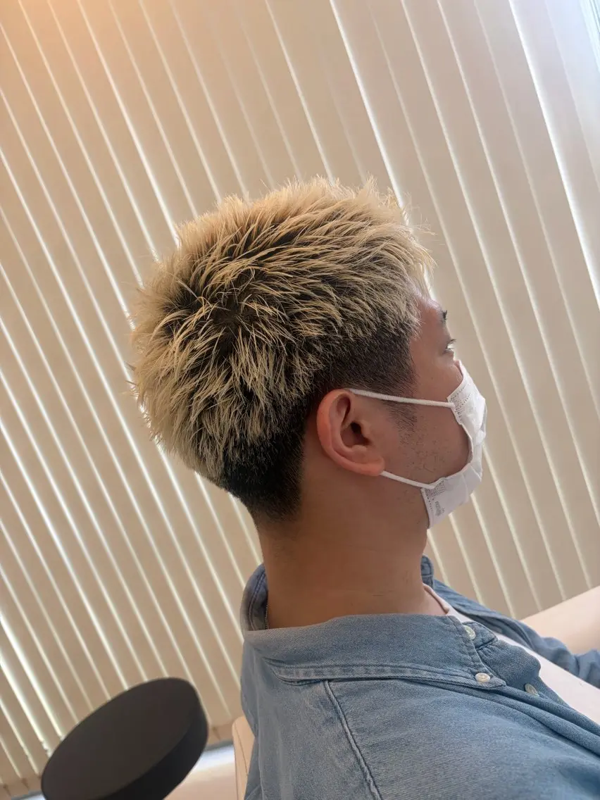 ショート メンズ 吉野 一輝のヘアスタイル