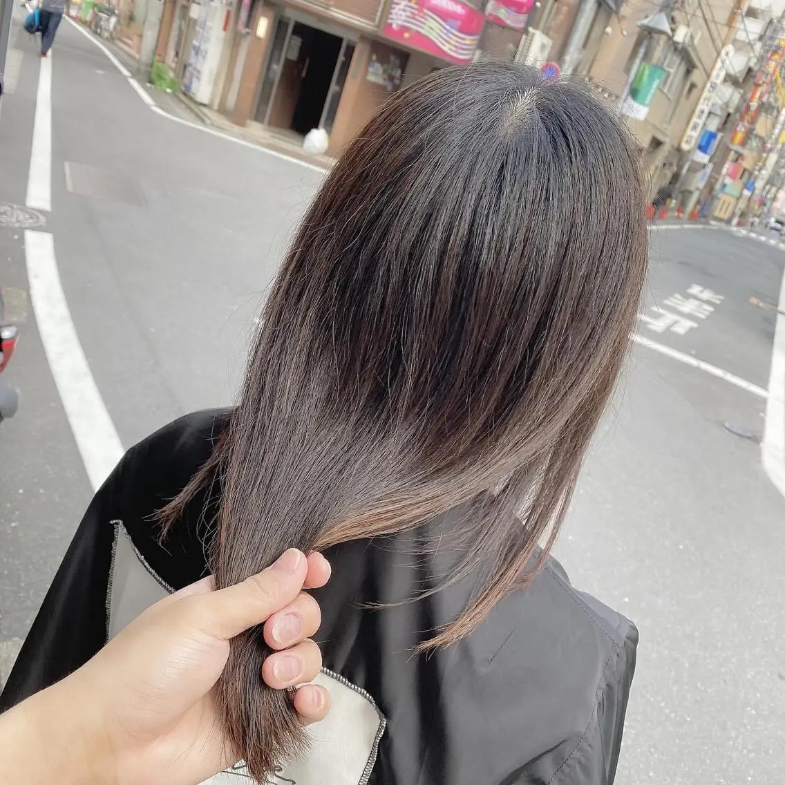 ミディアム 髪質改善 髪質改善特化 安東駿介のヘアスタイル