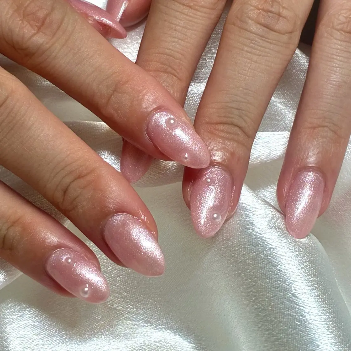 ネイル キラキラネイル ハンドネイル nail salon Axiaのネイルデザイン