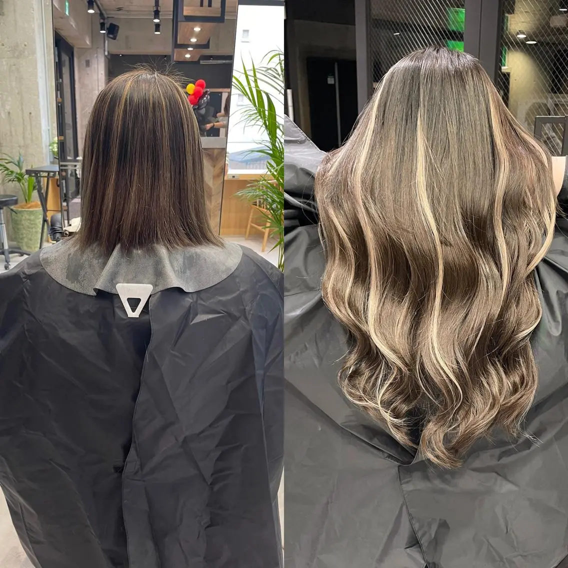 ロング カラー ヘアアレンジ マツエク・マツパ エクステ エクステ TATSUYA アートディレクターのヘアスタイル