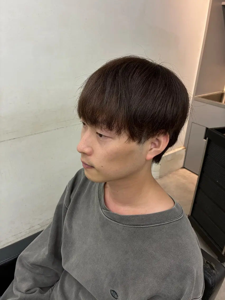 グレーカラー（白髪染め）の写真