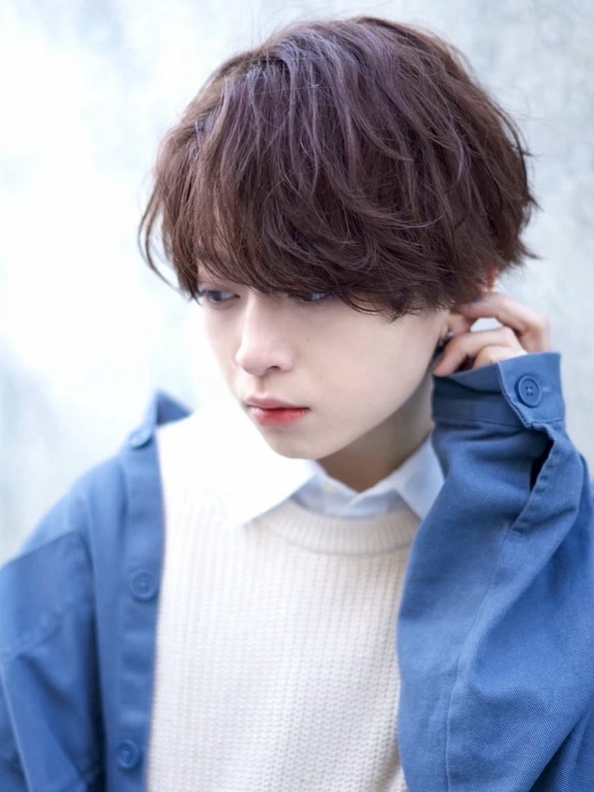 ショート ヘアカラー 韓国メンズカラー┆ maoのヘアスタイル