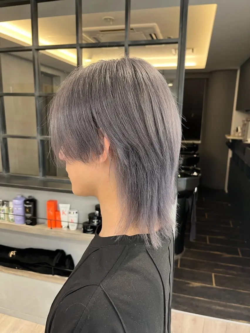 ショート メンズ メンズブリーチ メンズハイトーン ヘアカラー ケアブリーチ🌟 ♢WATARU♢のヘアスタイル