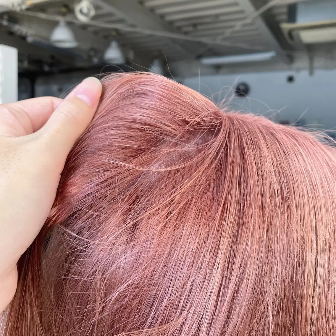 カラー ブリーチ ヘアカラー トリートメント BRAS ナカガワのヘアスタイル