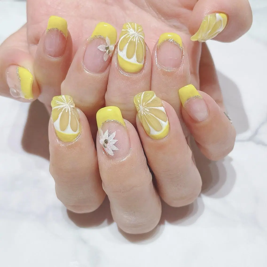 ネイル 持ち込み ネイルサロン Belleのネイルデザイン