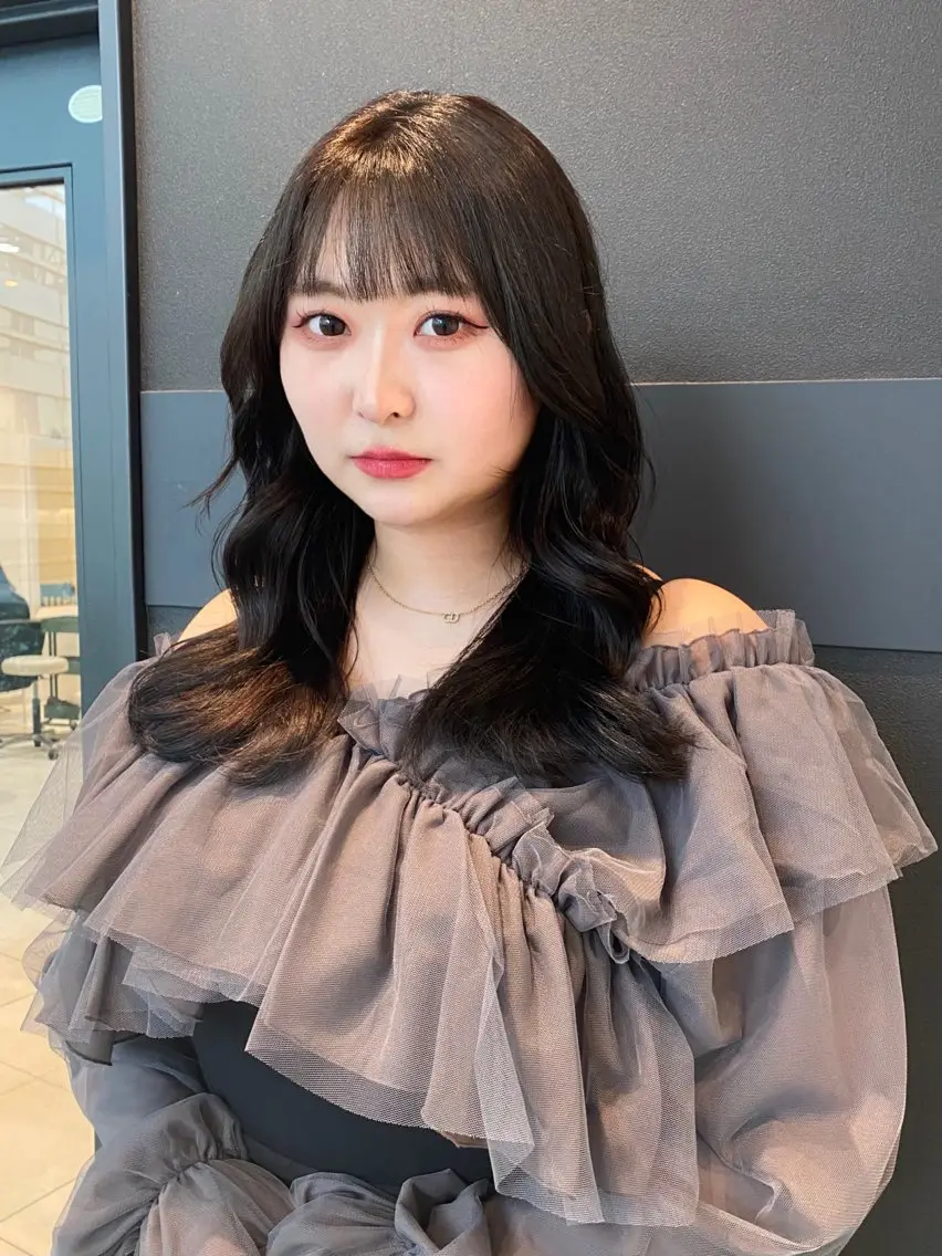 ロング カラー カット ヘアカラー トリートメント mai / linoah˚✧のヘアスタイル