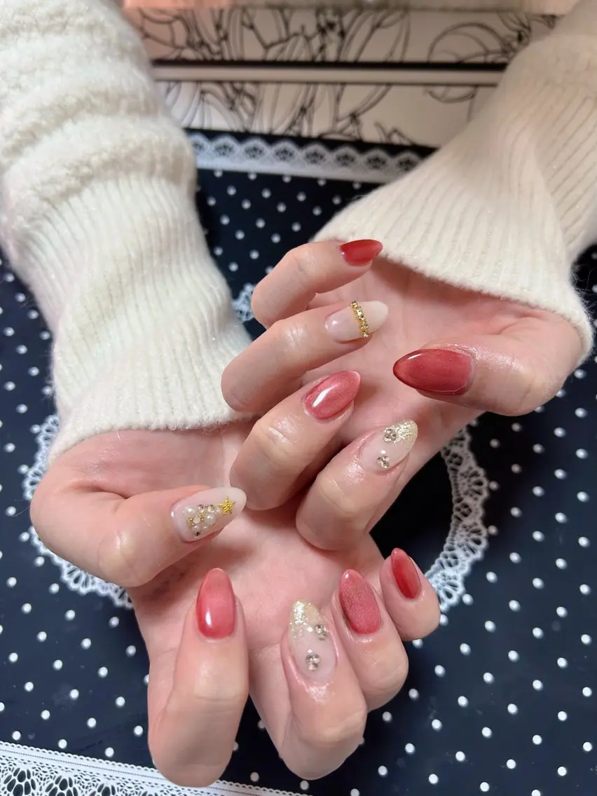 ネイル ハンドネイル 森 晴有のネイルデザイン