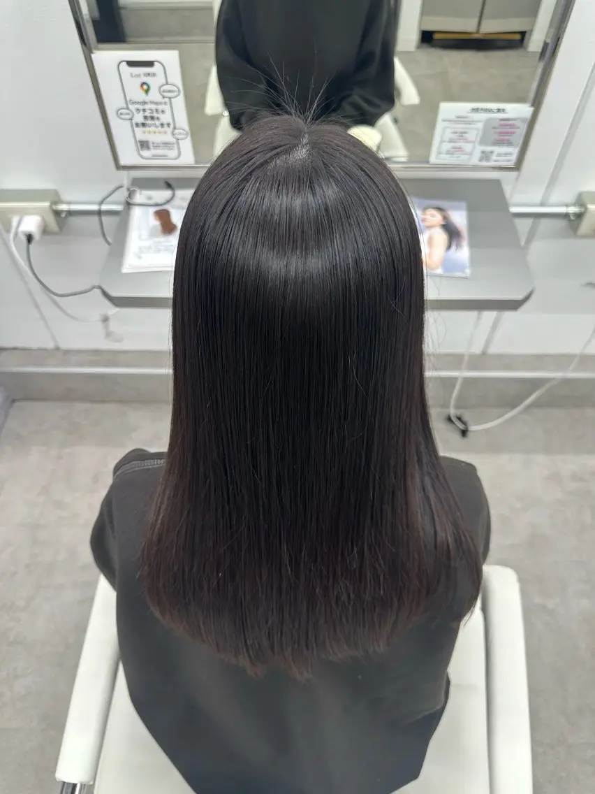 ロング カラー グレージュ ラベンダーカラー ラベンダーグレージュ ラベンダーグレー 🌟モデル募集 /さら🩷のヘアスタイル