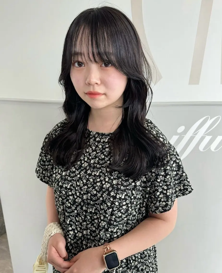 ロング EARTH柏崎店/ 小林彩音のヘアスタイル