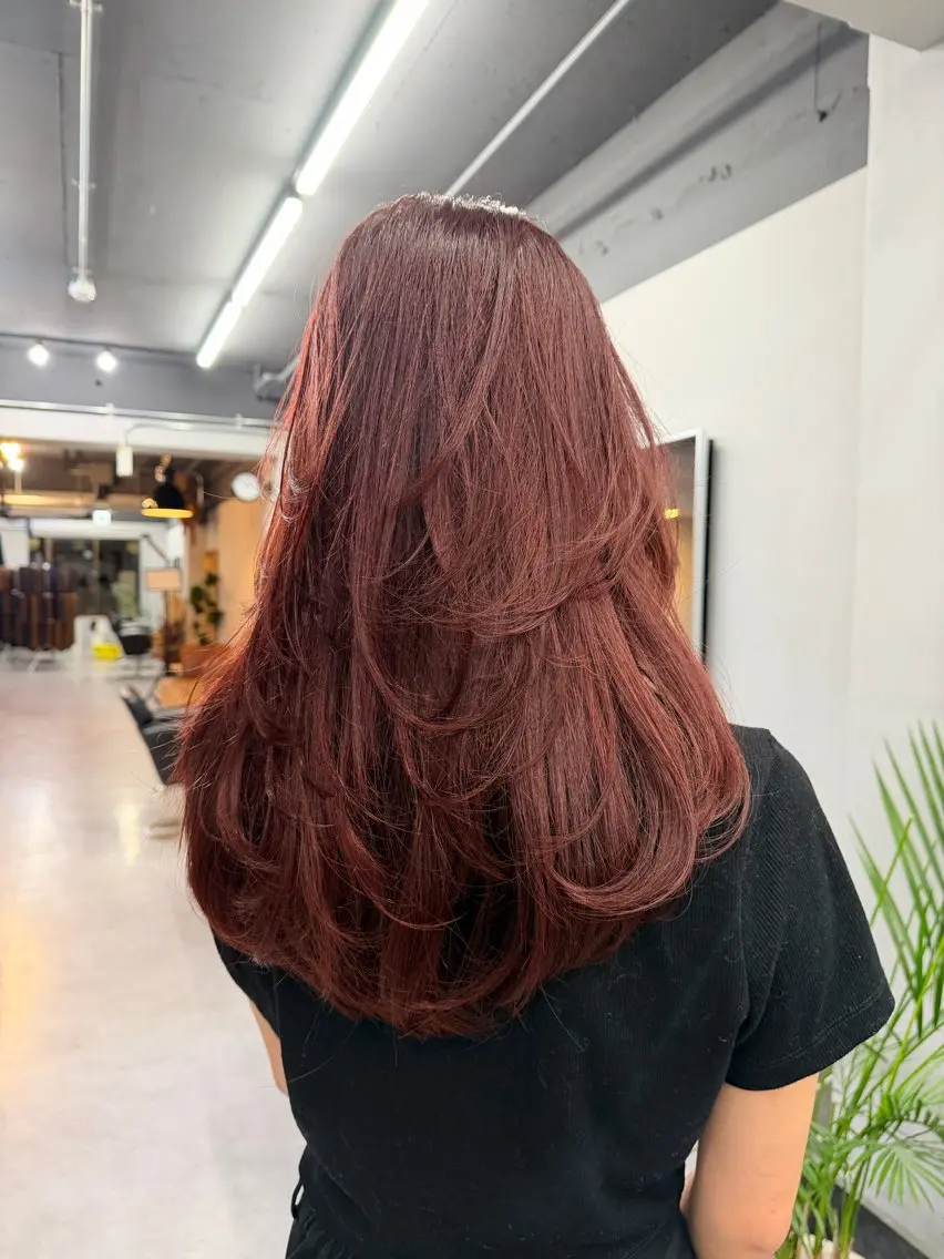 セミロング カット ヘアカラー TAKI /暖色カラー🍪のヘアスタイル