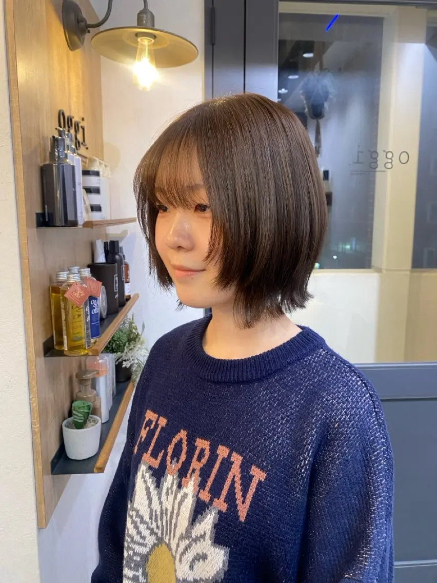 【当日割🈹】仕事終わりや隙間時間に✨カラー+トリートメント※ロング料金有の写真