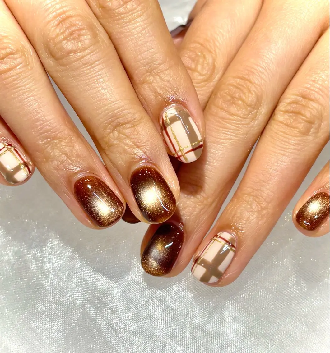 ネイル ハンドネイル 橋元 珠梨のネイルデザイン