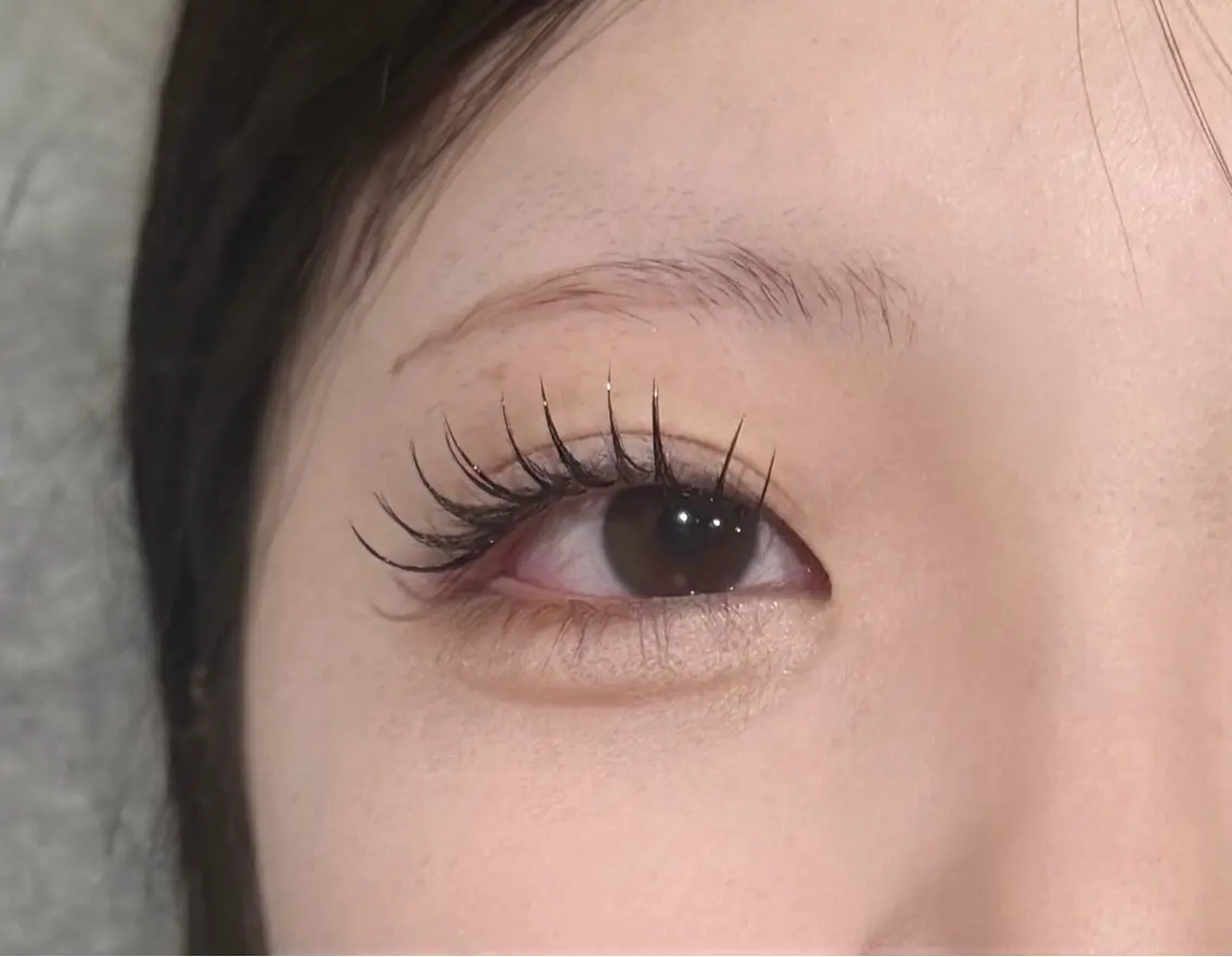 マツエク・マツパ フラットラッシュ Q-LASH Ricoのマツエク・マツパデザイン