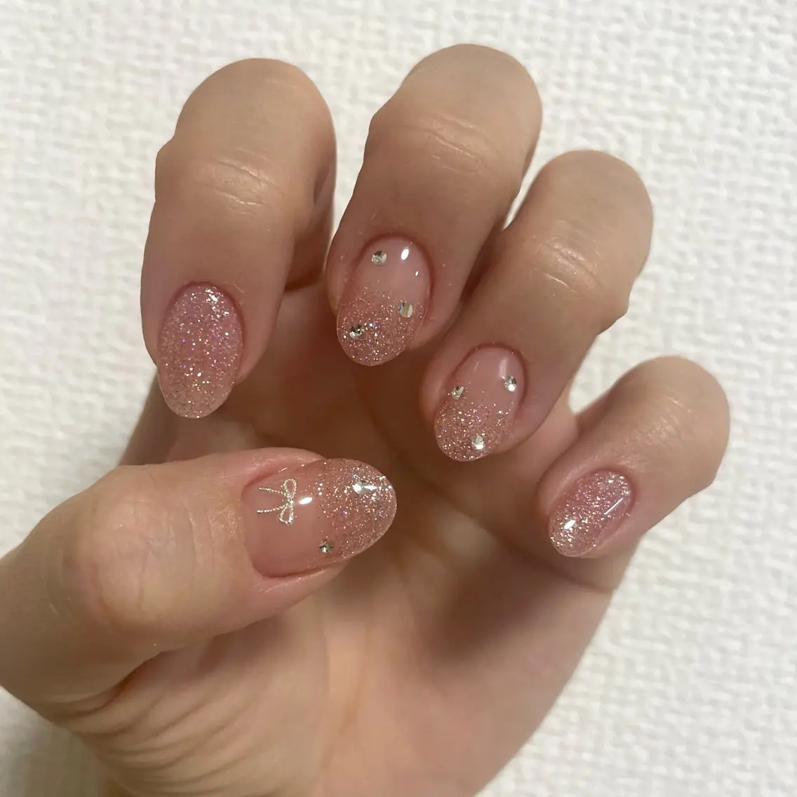 ネイル Rika🌼 シンプル•マグネットのネイルデザイン