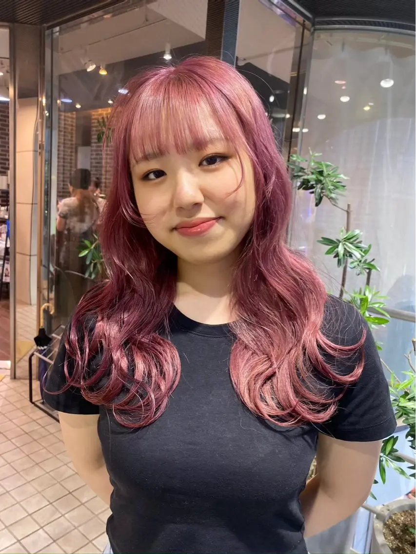 カラー ベージュカラー ブリーチ ケアブリーチ ダブルカラー イヤリングカラー ヘアカラー トリートメント 艶髪カラー🫧 髪質改善🪼レアのヘアスタイル