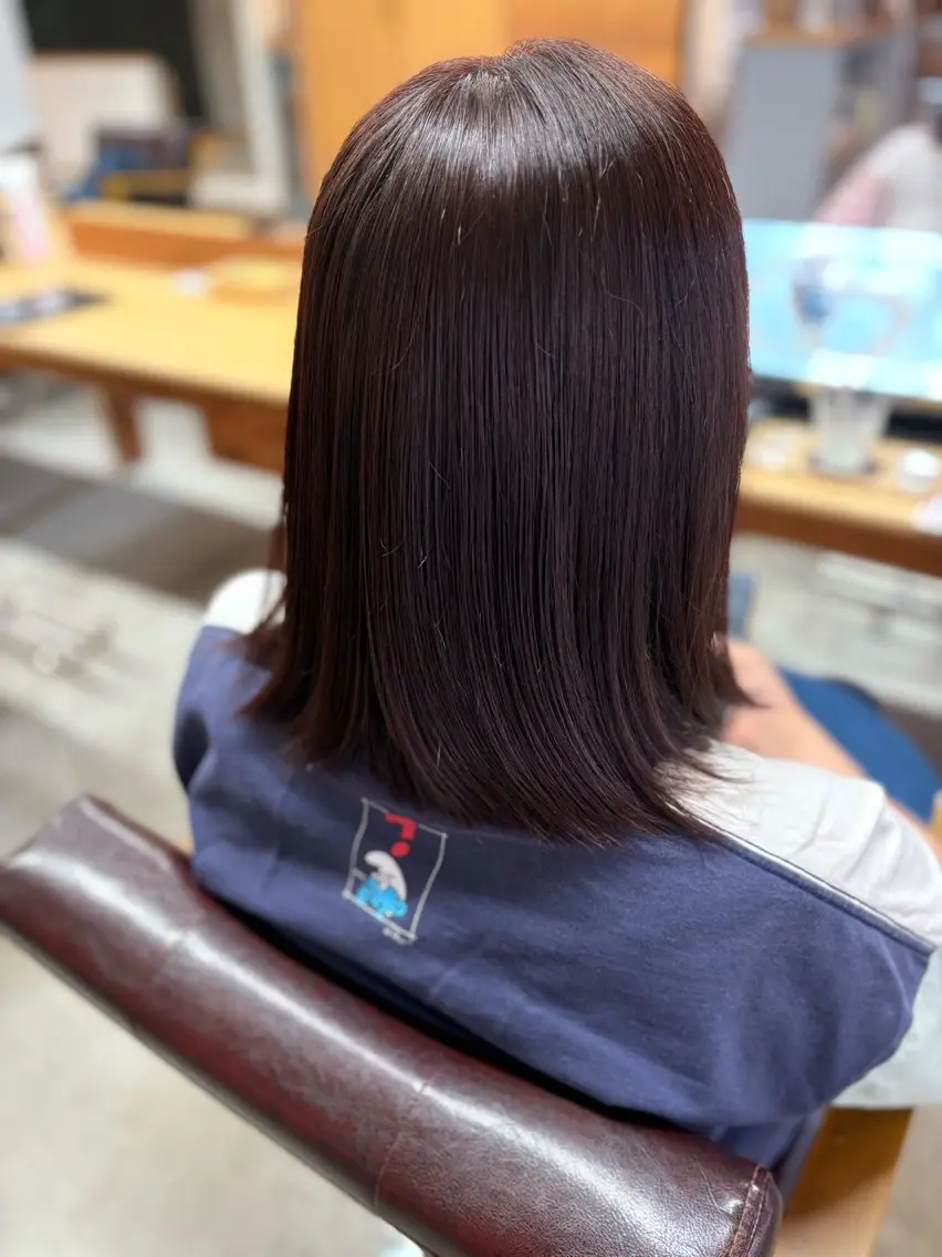 ミディアム ヘアカラー ✨高梨 佑梧✨のヘアスタイル