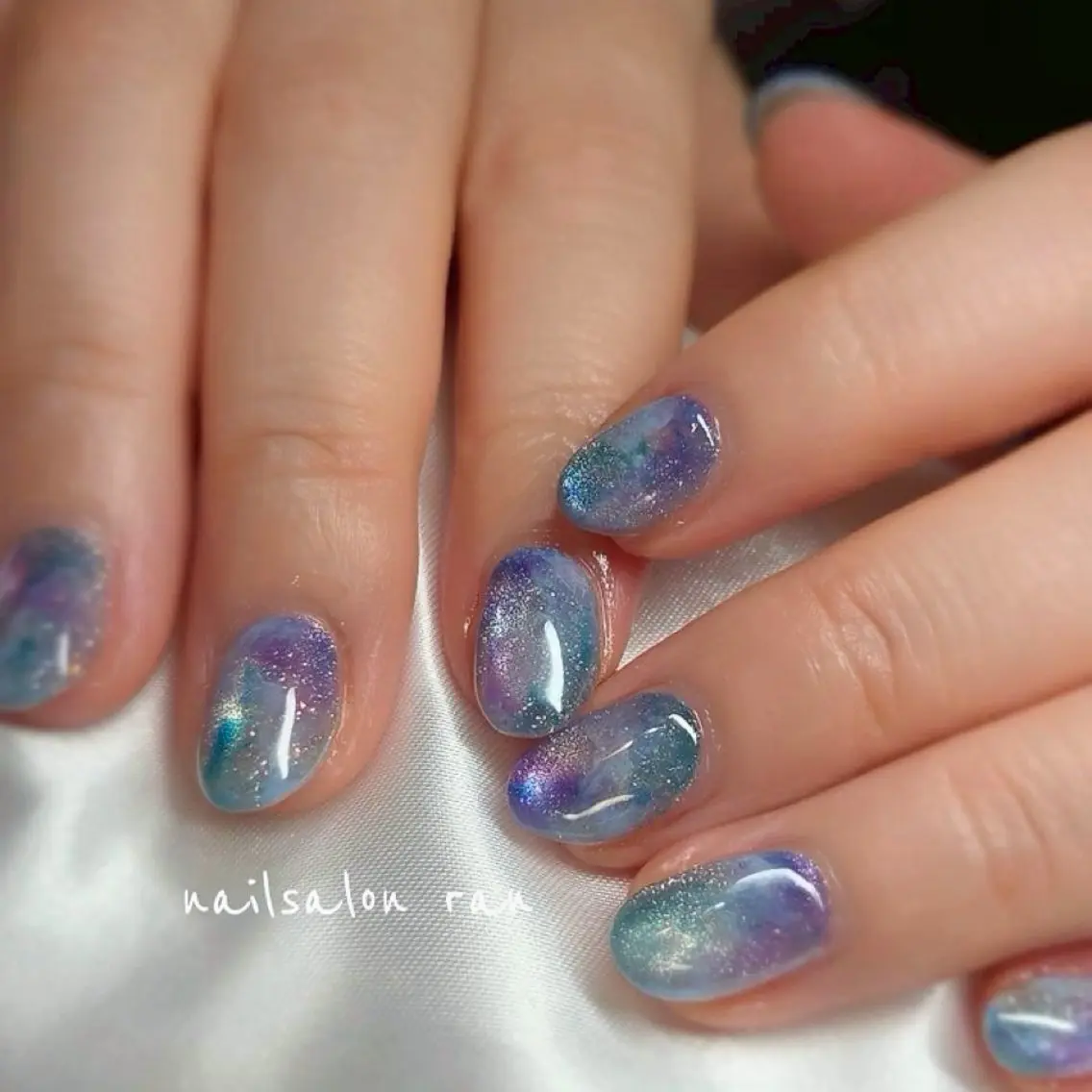 ネイル ハンドネイル ハンドケア nailsalon ranのネイルデザイン